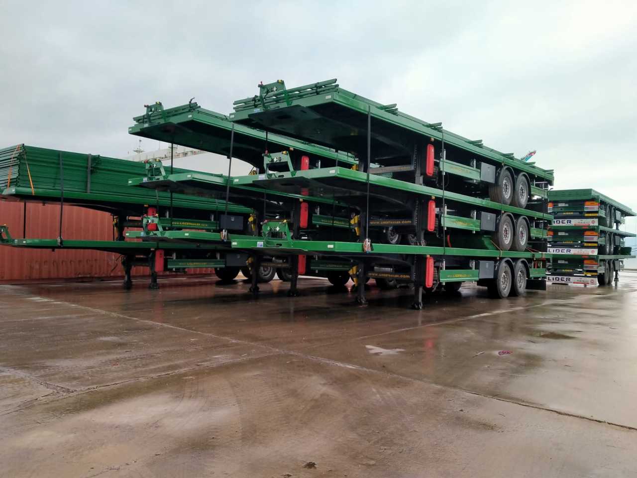 Semirremolque portacontenedore/ Intercambiable nuevo LIDER 2024 MODEL NEW DIRECTLY FROM MANUFACTURER FACTORY AVAILABLE READY: foto 16