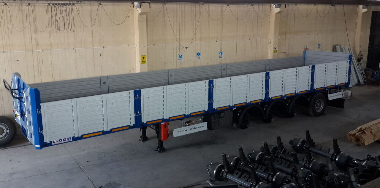 Semirremolque plataforma/ Caja abierta nuevo LIDER 2024 Model NEW trailer Manufacturer Company READY: foto 13 Semirremolque plataforma/ Caja abierta nuevo LIDER 2024 Model NEW trailer Manufacturer Company READY: foto 13