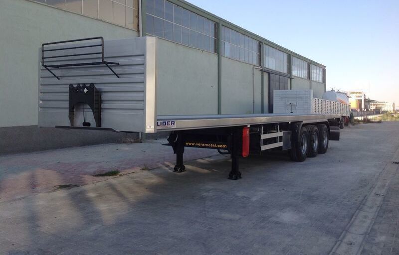 LIDER 2024 Model NEW trailer Manufacturer Company READY - Semirremolque plataforma/ Caja abierta: foto 5 LIDER 2024 Model NEW trailer Manufacturer Company READY - Semirremolque plataforma/ Caja abierta: foto 5