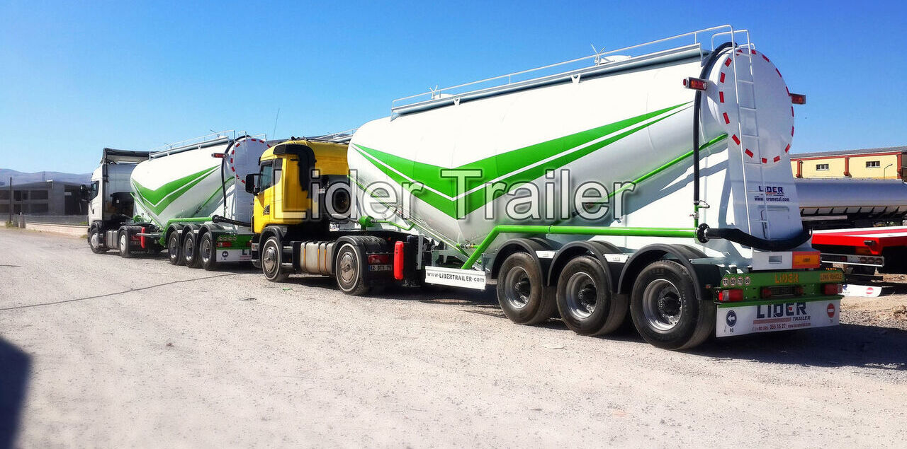 Semirremolque cisterna para transporte de cemento nuevo LIDER 2024 NEW 80 TONS CAPACITY FROM MANUFACTURER READY IN STOCK: foto 9