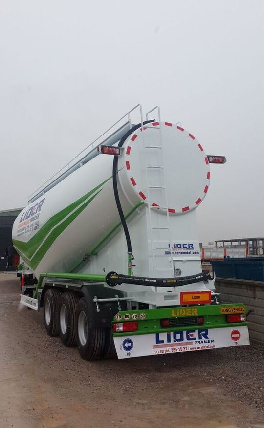 Semirremolque cisterna para transporte de cemento nuevo LIDER 2024 NEW 80 TONS CAPACITY FROM MANUFACTURER READY IN STOCK: foto 14
