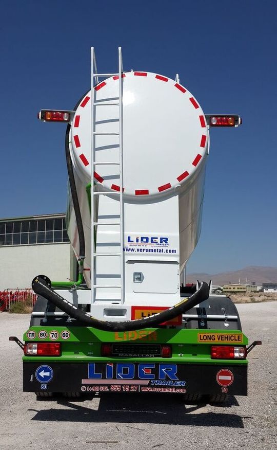 Semirremolque cisterna para transporte de cemento nuevo LIDER 2024 NEW 80 TONS CAPACITY FROM MANUFACTURER READY IN STOCK: foto 6
