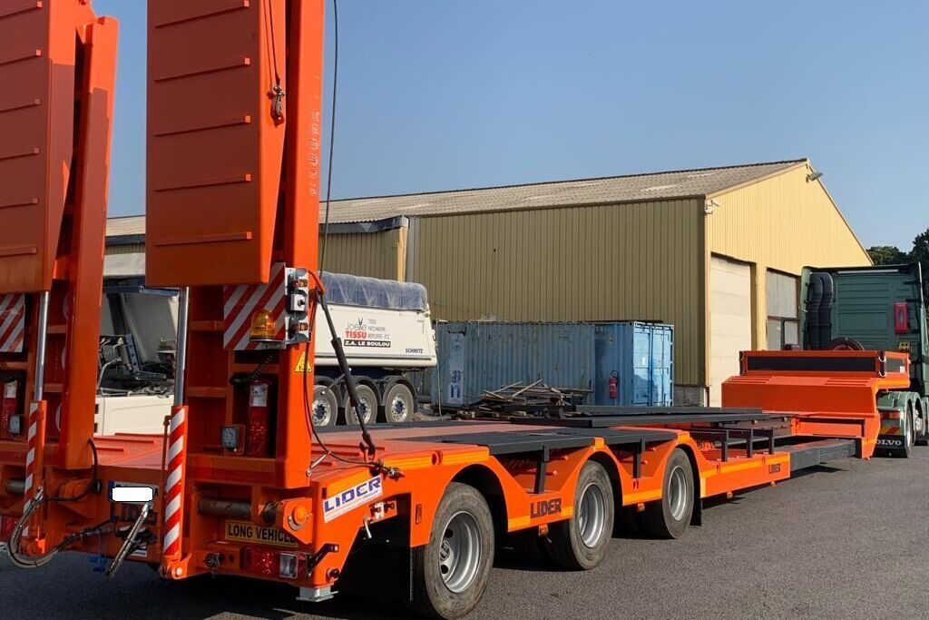 LIDER 2025 YEAR NEW LOWBED TRAILER FOR SALE (MANUFACTURER COMPANY) - Semirremolque góndola rebajadas: foto 1 LIDER 2025 YEAR NEW LOWBED TRAILER FOR SALE (MANUFACTURER COMPANY) - Semirremolque góndola rebajadas: foto 1