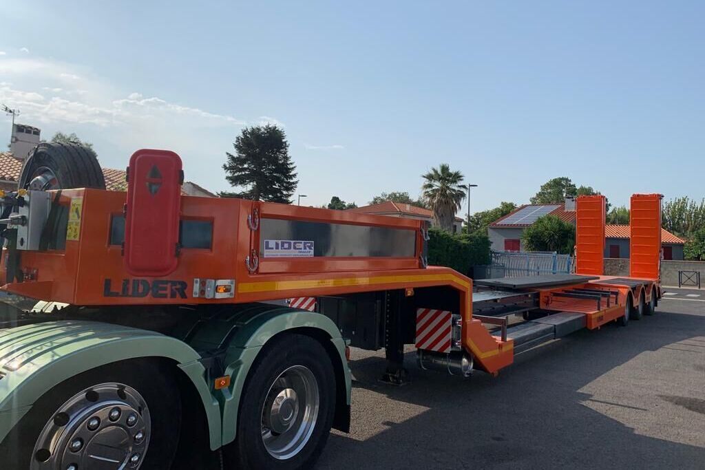 LIDER 2025 YEAR NEW LOWBED TRAILER FOR SALE (MANUFACTURER COMPANY) - Semirremolque góndola rebajadas: foto 3 LIDER 2025 YEAR NEW LOWBED TRAILER FOR SALE (MANUFACTURER COMPANY) - Semirremolque góndola rebajadas: foto 3