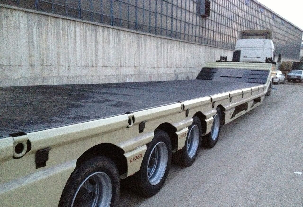 Semirremolque góndola rebajadas nuevo LIDER 2025 model 150 Tons capacity Lowbed semi trailer: foto 9