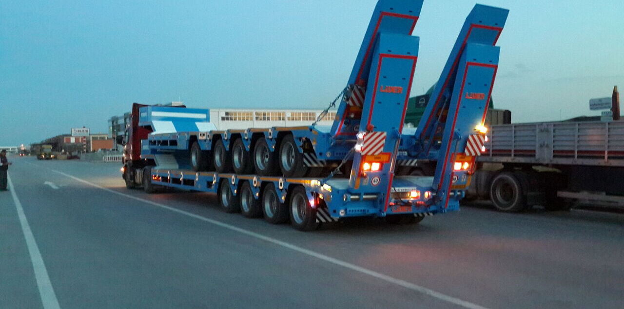 Semirremolque góndola rebajadas para transporte de equipos pesados nuevo LIDER 2025 model new directly from manufacturer company available stock: foto 7