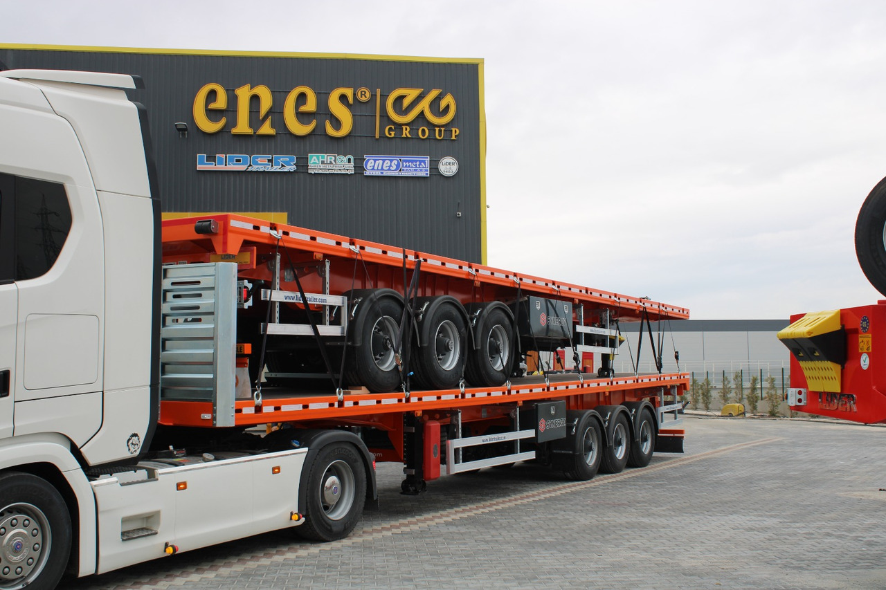 LIDER NEW 2024 MODELNEW READY IN STOCKS From MANUFACTURER STOCK - Semirremolque plataforma/ Caja abierta: foto 1 LIDER NEW 2024 MODELNEW READY IN STOCKS From MANUFACTURER STOCK - Semirremolque plataforma/ Caja abierta: foto 1