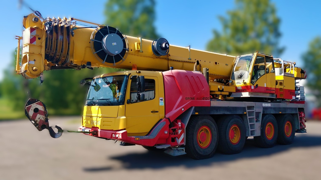 Grove GMK 4100 - Autogrúa: foto 1 Grove GMK 4100 - Autogrúa: foto 1