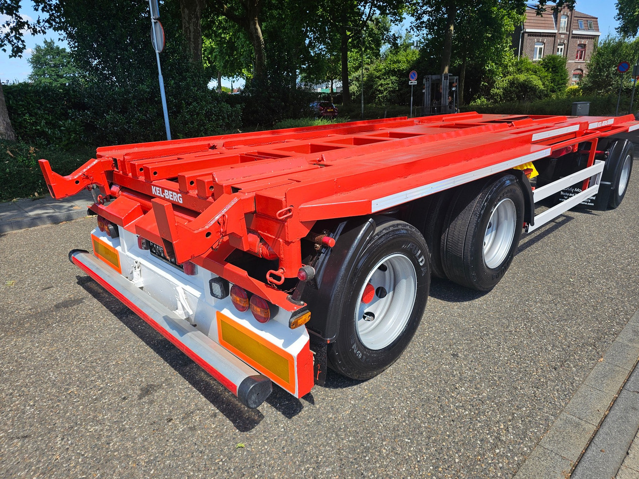 Kel-berg D24 3 Container Tippertrailer - Remolque multilift/ Portacontenedores de cadenas: foto 4 Kel-berg D24 3 Container Tippertrailer - Remolque multilift/ Portacontenedores de cadenas: foto 4