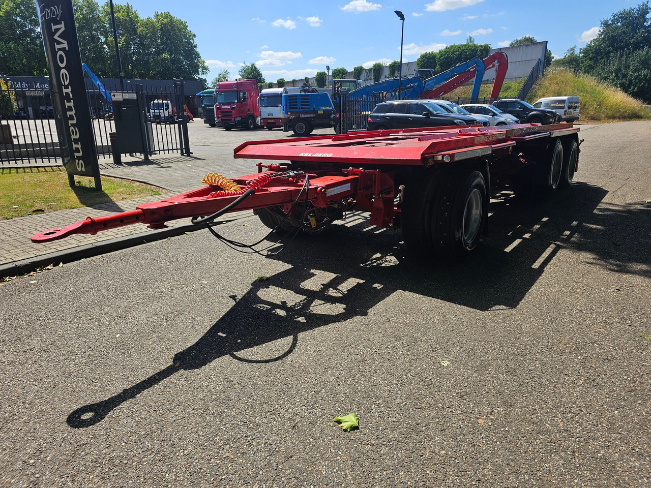 Kel-berg D24 3 Container Tippertrailer - Remolque multilift/ Portacontenedores de cadenas: foto 3 Kel-berg D24 3 Container Tippertrailer - Remolque multilift/ Portacontenedores de cadenas: foto 3