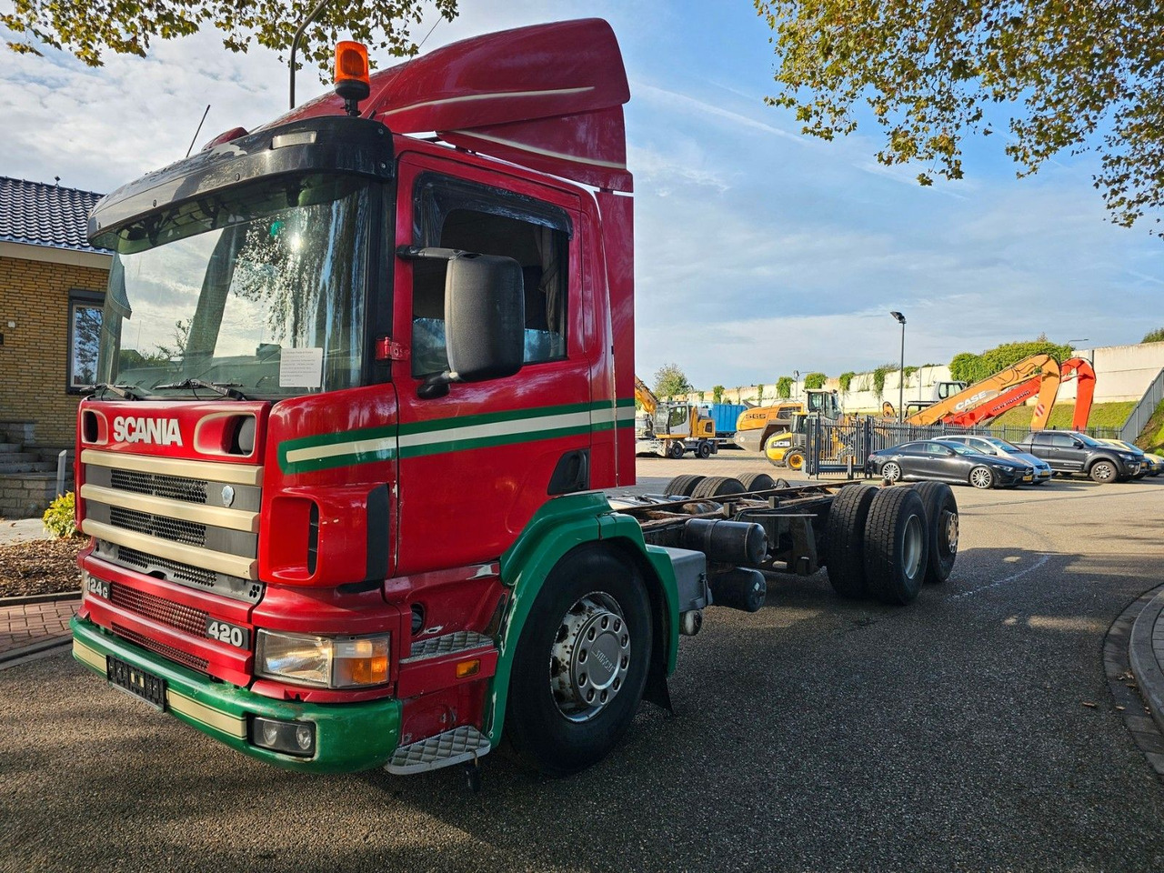 Scania P 124G 420 6x2*4 Fahrgestell - Camión chasis: foto 3 Scania P 124G 420 6x2*4 Fahrgestell - Camión chasis: foto 3