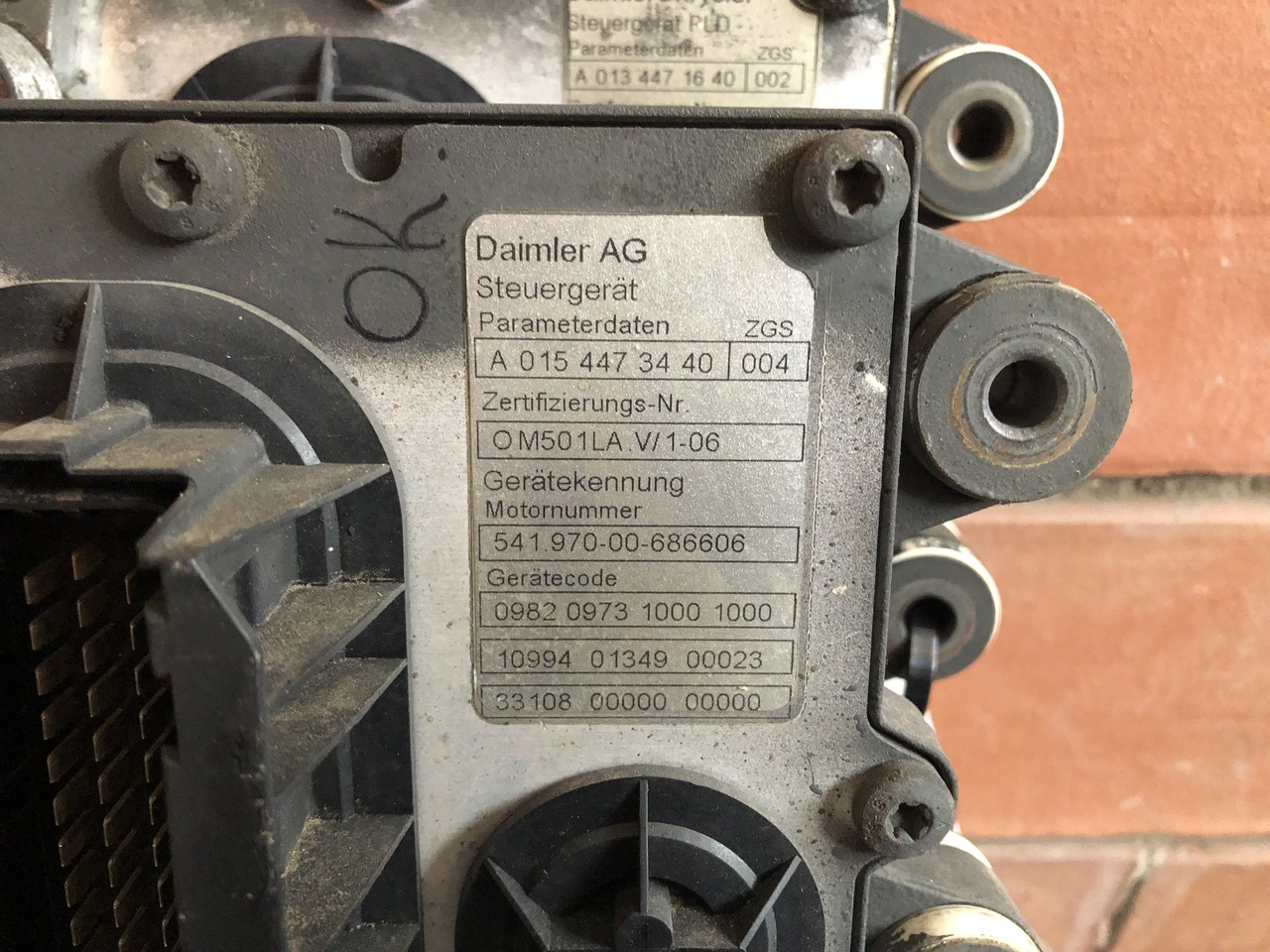 CONTROL UNIT ACTROS-ATEGO OM 501LA-OM904LA-OM906LA - Unidad de control para Camión: foto 4 CONTROL UNIT ACTROS-ATEGO OM 501LA-OM904LA-OM906LA - Unidad de control para Camión: foto 4