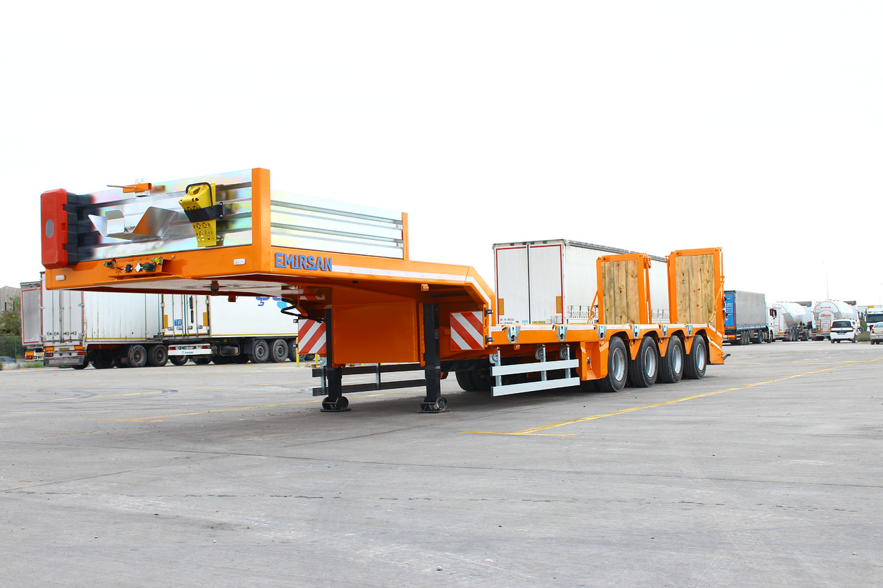 EMIRSAN 4 AXLE LOWBED SEMI TRAILER - Semirremolque góndola rebajadas: foto 1 EMIRSAN 4 AXLE LOWBED SEMI TRAILER - Semirremolque góndola rebajadas: foto 1