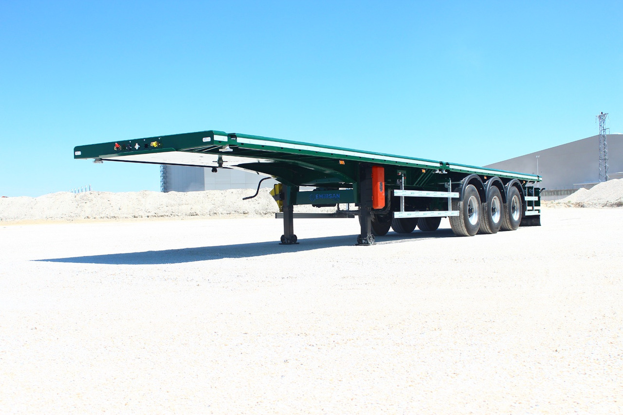 EMIRSAN Immediate Delivery From Stock 13.60 METER FLATBED - Semirremolque plataforma/ Caja abierta: foto 5 EMIRSAN Immediate Delivery From Stock 13.60 METER FLATBED - Semirremolque plataforma/ Caja abierta: foto 5