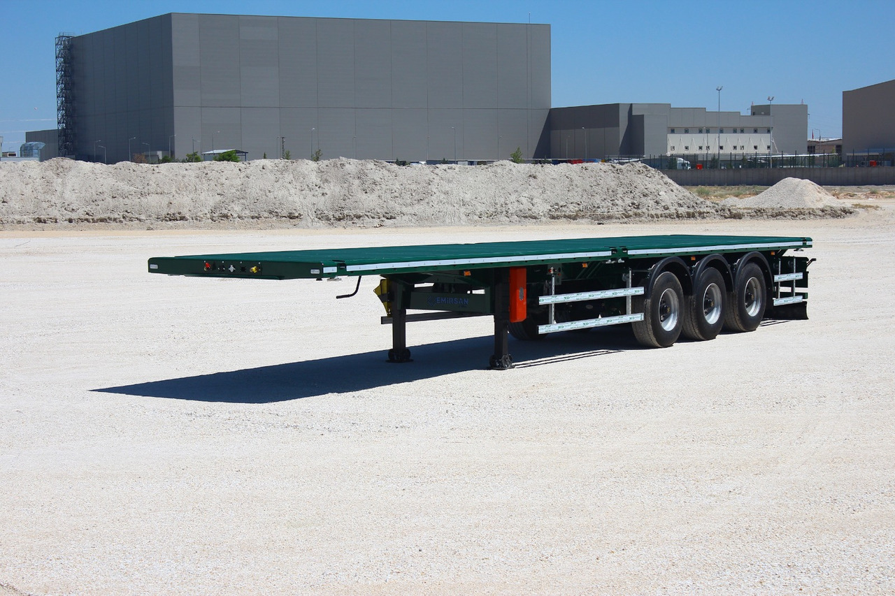 EMIRSAN Immediate Delivery From Stock 13.60 METER FLATBED - Semirremolque plataforma/ Caja abierta: foto 1 EMIRSAN Immediate Delivery From Stock 13.60 METER FLATBED - Semirremolque plataforma/ Caja abierta: foto 1