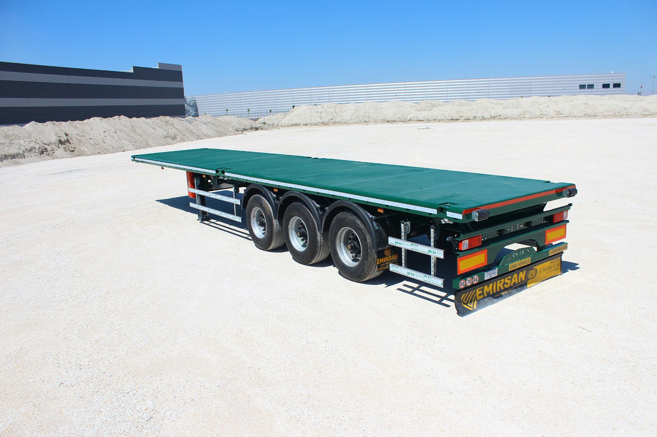 EMIRSAN Immediate Delivery From Stock 13.60 METER FLATBED - Semirremolque plataforma/ Caja abierta: foto 2 EMIRSAN Immediate Delivery From Stock 13.60 METER FLATBED - Semirremolque plataforma/ Caja abierta: foto 2