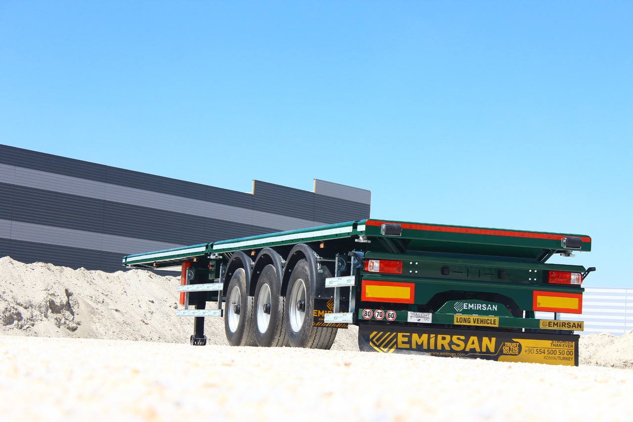 EMIRSAN Immediate Delivery From Stock 13.60 METER FLATBED - Semirremolque plataforma/ Caja abierta: foto 3 EMIRSAN Immediate Delivery From Stock 13.60 METER FLATBED - Semirremolque plataforma/ Caja abierta: foto 3
