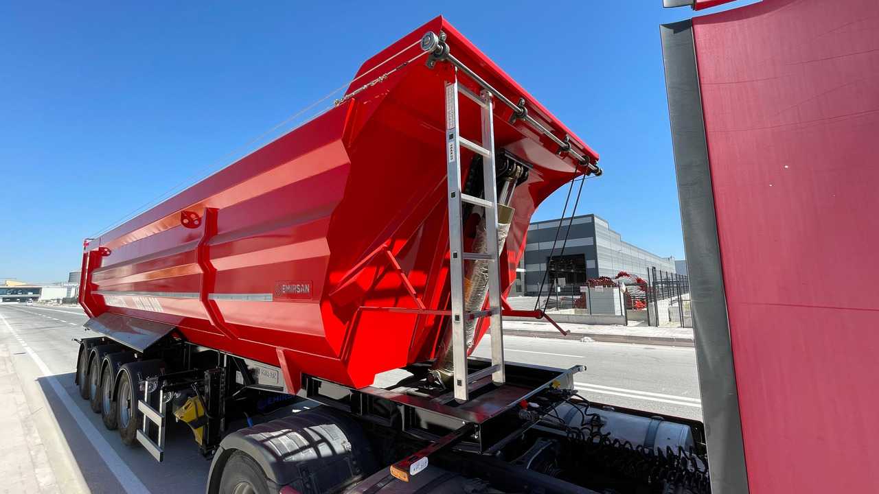 EMIRSAN SELF-STEERING, 4 AXLE U TYPE TIPPER - Semirremolque volquete: foto 3 EMIRSAN SELF-STEERING, 4 AXLE U TYPE TIPPER - Semirremolque volquete: foto 3