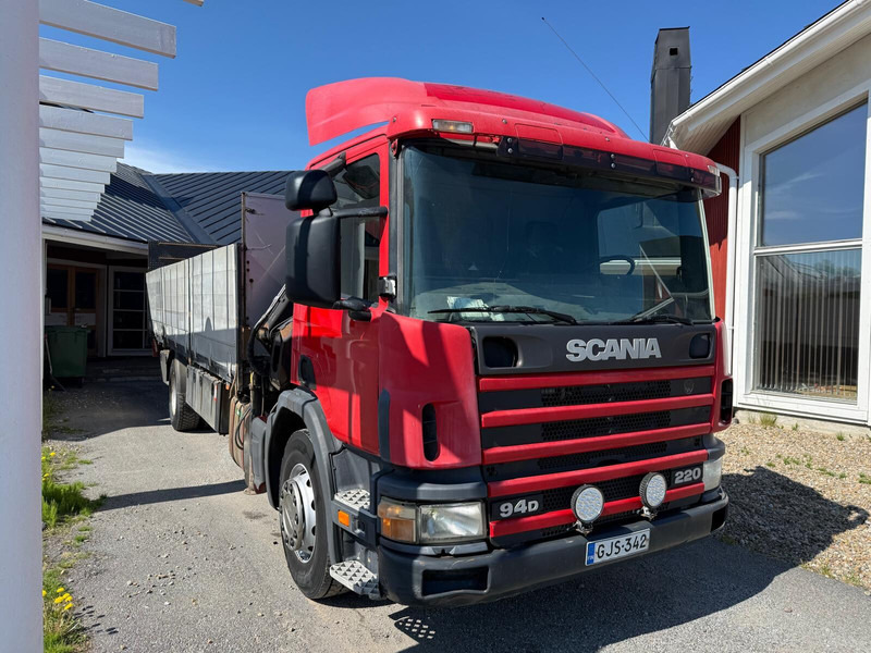 Scania P94D - Camión caja abierta, Camión grúa: foto 3 Scania P94D - Camión caja abierta, Camión grúa: foto 3