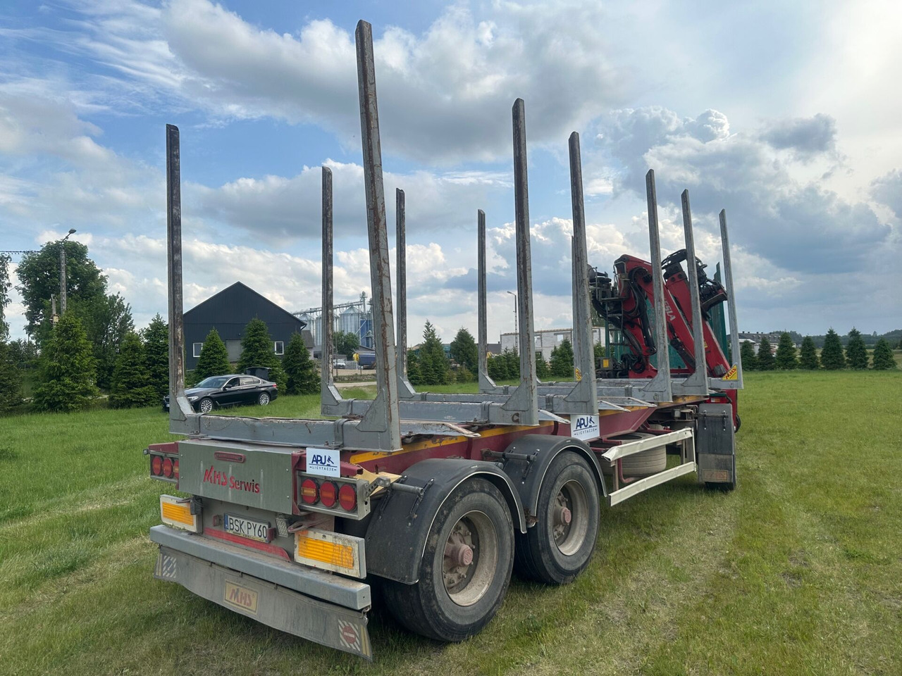 MHS przyczepa do przewozu drewna - Remolque maderero: foto 1 MHS przyczepa do przewozu drewna - Remolque maderero: foto 1