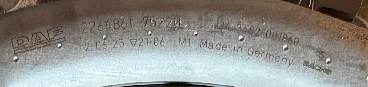 DAF CF XD XF XG KOPPELINGSGEHEEL UIT DEMO MODEL 10KM GEBRUIKT 2264861U - Embrague y piezas para Camión: foto 3 DAF CF XD XF XG KOPPELINGSGEHEEL UIT DEMO MODEL 10KM GEBRUIKT 2264861U - Embrague y piezas para Camión: foto 3