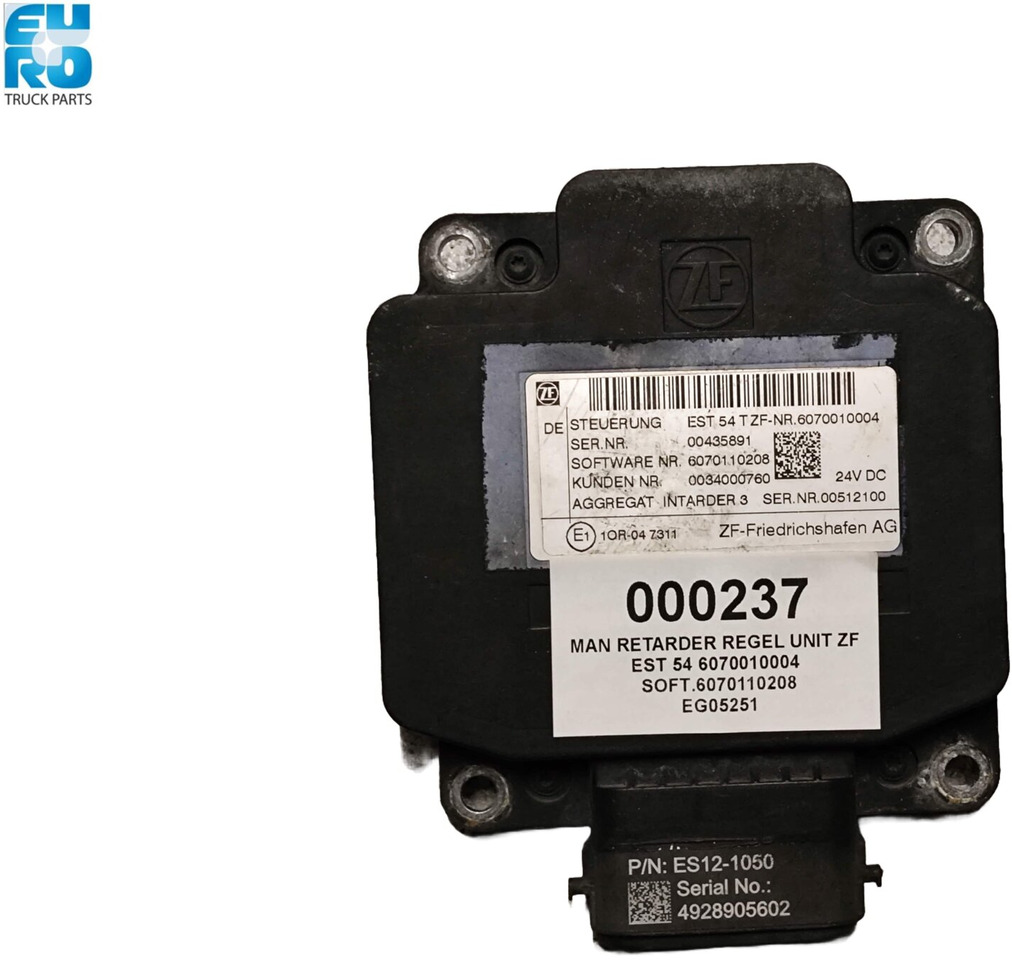 MAN RETARDER REGEL UNIT ZF EST 54 6070010004 SOFT.6070110208 EG 000237 - Transmisión para Camión: foto 1 MAN RETARDER REGEL UNIT ZF EST 54 6070010004 SOFT.6070110208 EG 000237 - Transmisión para Camión: foto 1