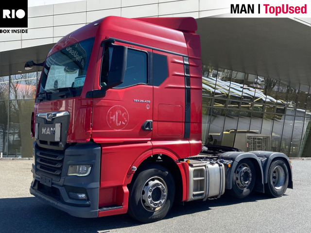 MAN TGX 26.470 6x2/2 BL SA "Retarder / 700 l Tank" - Cabeza tractora: foto 1 MAN TGX 26.470 6x2/2 BL SA "Retarder / 700 l Tank" - Cabeza tractora: foto 1