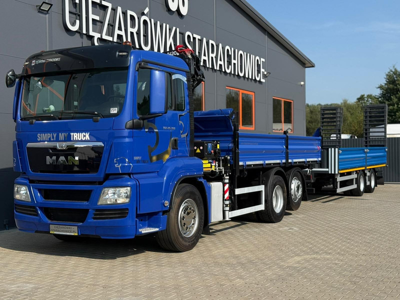 MAN TGS 26.360 wywrotka 3-stronna hds HMF 1420 K2+ Samro CD19TJ przy - Cabeza tractora: foto 3 MAN TGS 26.360 wywrotka 3-stronna hds HMF 1420 K2+ Samro CD19TJ przy - Cabeza tractora: foto 3