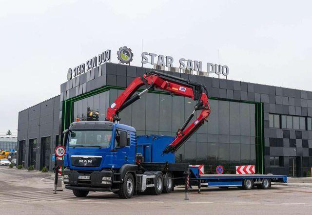 MAN TGS 26.400 6x4 HMF 3722 Fly Crane Semitrailer - Cabeza tractora: foto 5 MAN TGS 26.400 6x4 HMF 3722 Fly Crane Semitrailer - Cabeza tractora: foto 5
