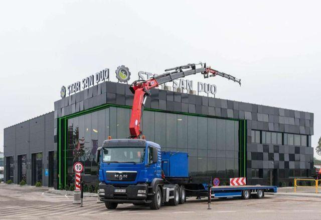 MAN TGS 26.400 6x4 HMF 3722 Fly Crane Semitrailer - Cabeza tractora: foto 3 MAN TGS 26.400 6x4 HMF 3722 Fly Crane Semitrailer - Cabeza tractora: foto 3