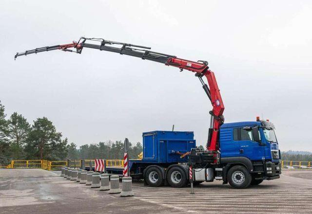 MAN TGS 26.400 6x4 HMF 3722 Fly Crane Semitrailer - Cabeza tractora: foto 2 MAN TGS 26.400 6x4 HMF 3722 Fly Crane Semitrailer - Cabeza tractora: foto 2