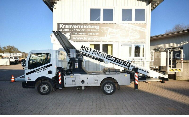 Nissan NT400 Cabstar Klaas Theo Emelőkosaras 25m - Camión, Camión grúa: foto 2 Nissan NT400 Cabstar Klaas Theo Emelőkosaras 25m - Camión, Camión grúa: foto 2