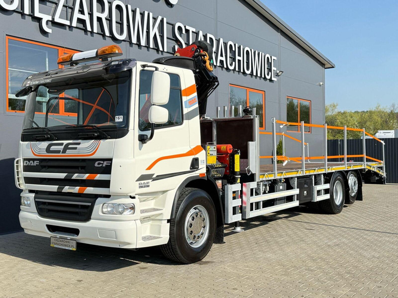 DAF CF 75.310 / E5 / 6x2 / laweta + żuraw PALFINGER PK 18002 EH / pl - Grua de remolque autos: foto 1 DAF CF 75.310 / E5 / 6x2 / laweta + żuraw PALFINGER PK 18002 EH / pl - Grua de remolque autos: foto 1