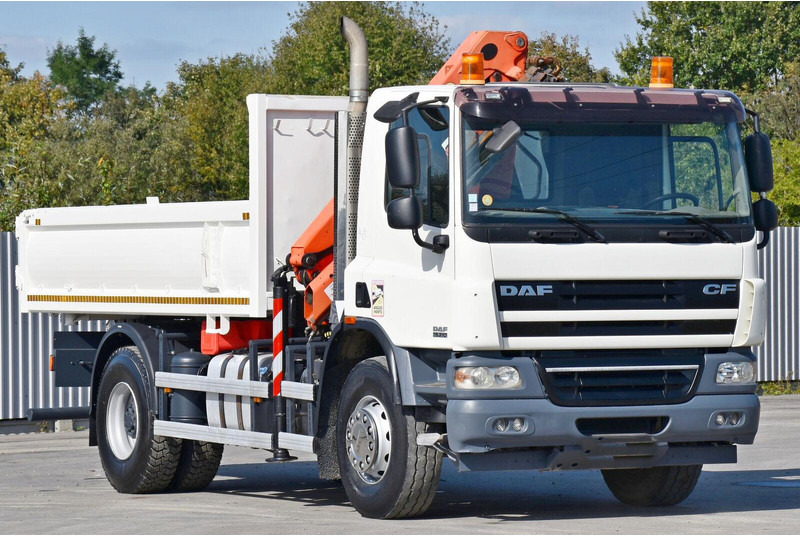 DAF CF 75.310 Kipper 4,30 m* KRAN * TOPZUSTAND - Camión volquete: foto 4 DAF CF 75.310 Kipper 4,30 m* KRAN * TOPZUSTAND - Camión volquete: foto 4