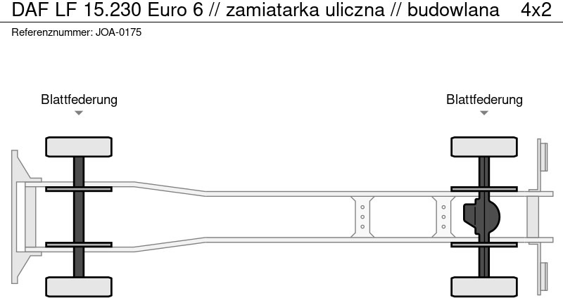 DAF LF 15.230 Euro 6 // zamiatarka uliczna // budowlana - Barredora vial: foto 2 DAF LF 15.230 Euro 6 // zamiatarka uliczna // budowlana - Barredora vial: foto 2