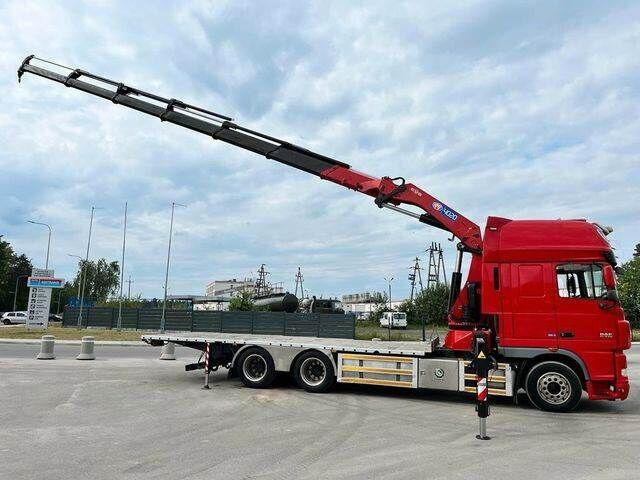 DAF XF 105 6x2 HMF 4020 EURO 5 KRAN CRANE - Camión caja abierta, Camión grúa: foto 2 DAF XF 105 6x2 HMF 4020 EURO 5 KRAN CRANE - Camión caja abierta, Camión grúa: foto 2