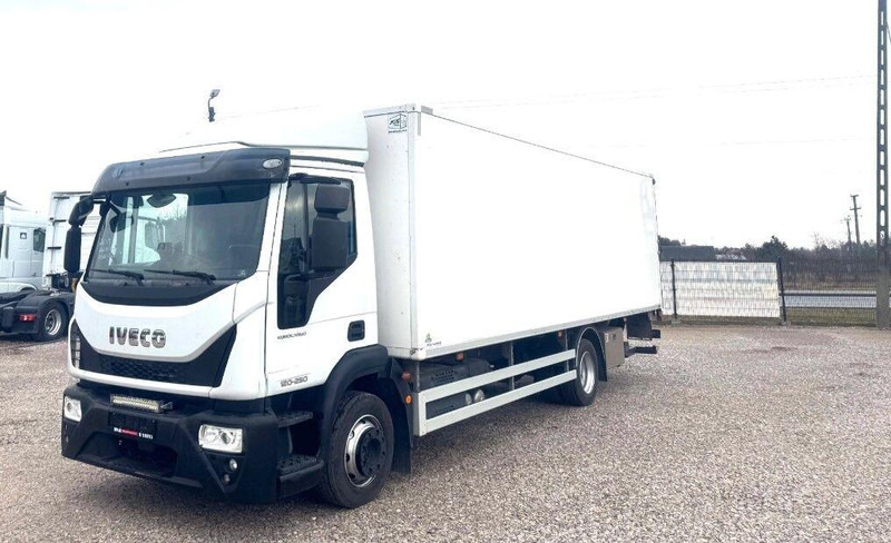 Iveco 120-250 EUROCARGO Koffer + Tail Lift - Camión caja cerrada: foto 1 Iveco 120-250 EUROCARGO Koffer + Tail Lift - Camión caja cerrada: foto 1