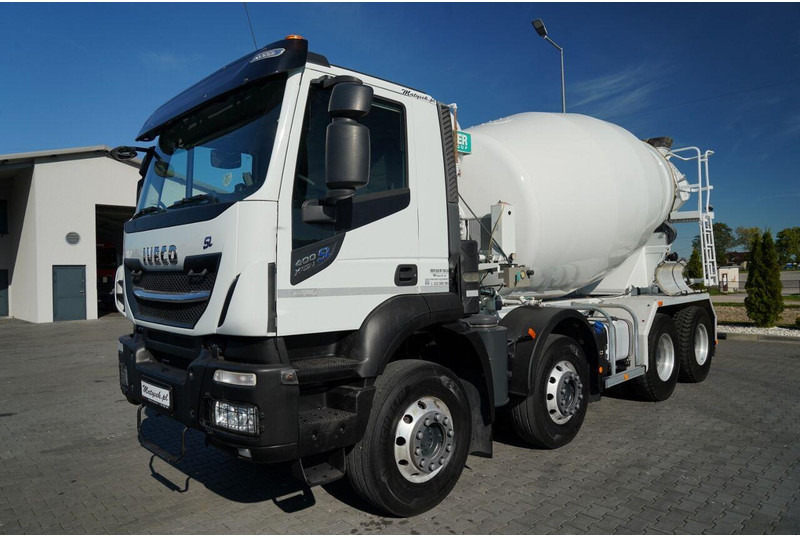 Iveco 400 SL X-WAY STRALIS / 8X4 / BETONOMIESZARKA / IMER / OPONY 100 - Camión hormigonera: foto 2 Iveco 400 SL X-WAY STRALIS / 8X4 / BETONOMIESZARKA / IMER / OPONY 100 - Camión hormigonera: foto 2
