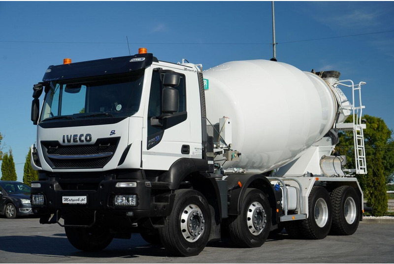 Iveco 400 SL X-WAY STRALIS / 8X4 / BETONOMIESZARKA / IMER / OPONY 100 - Camión hormigonera: foto 1 Iveco 400 SL X-WAY STRALIS / 8X4 / BETONOMIESZARKA / IMER / OPONY 100 - Camión hormigonera: foto 1