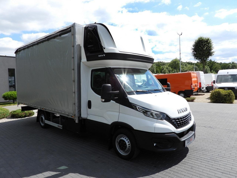 Iveco DAILY 35S18 PLANDEKA 10 PALET WEBASTO TEMPOMAT NAWIGACJA LEDY KL - Furgoneta con lona: foto 4 Iveco DAILY 35S18 PLANDEKA 10 PALET WEBASTO TEMPOMAT NAWIGACJA LEDY KL - Furgoneta con lona: foto 4