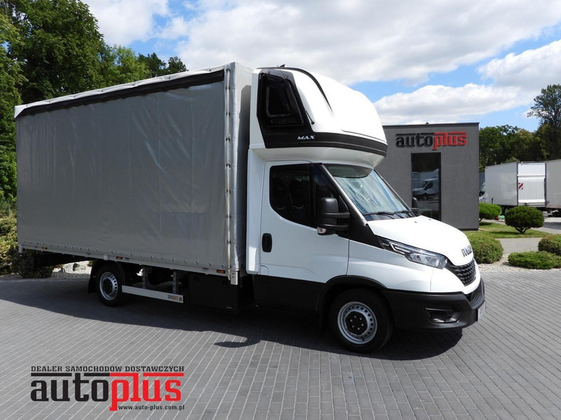 Iveco DAILY 35S18 PLANDEKA 10 PALET WEBASTO TEMPOMAT NAWIGACJA LEDY KL - Furgoneta con lona: foto 1 Iveco DAILY 35S18 PLANDEKA 10 PALET WEBASTO TEMPOMAT NAWIGACJA LEDY KL - Furgoneta con lona: foto 1