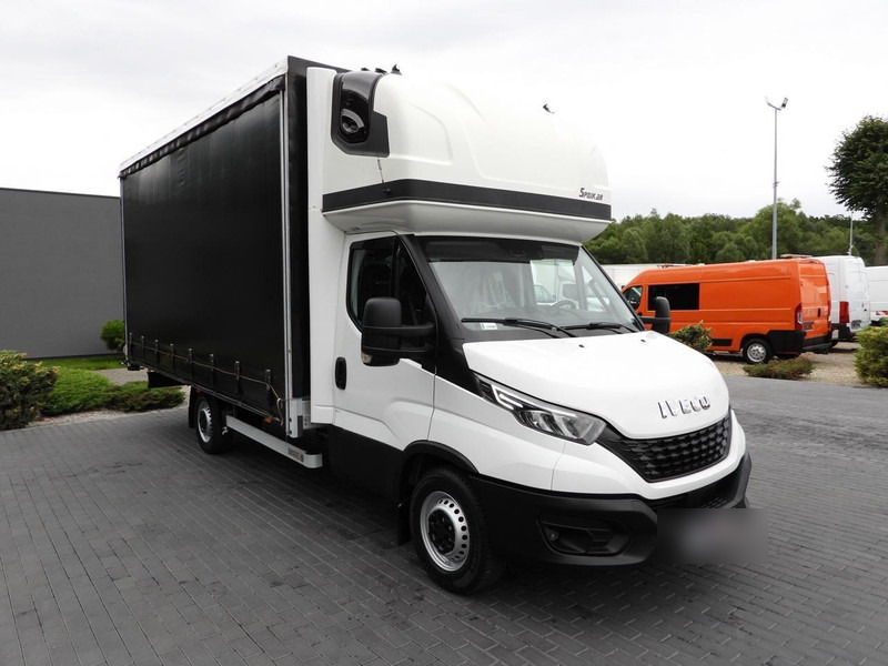 Iveco DAILY 35S18 PLANDEKA 10 PALET WEBASTO TEMPOMAT NAWIGACJA LEDY KL - Furgoneta con lona: foto 4 Iveco DAILY 35S18 PLANDEKA 10 PALET WEBASTO TEMPOMAT NAWIGACJA LEDY KL - Furgoneta con lona: foto 4