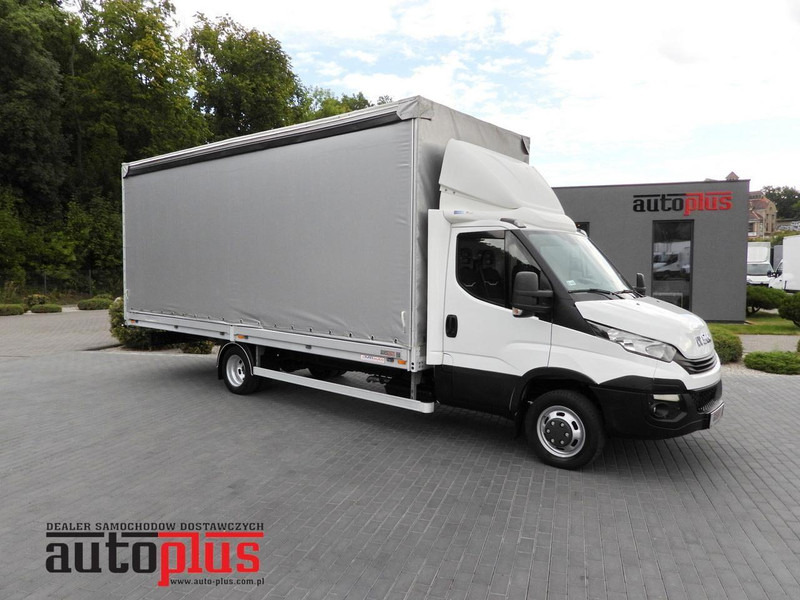 Iveco DAILY 50C15 PLANDEKA 12 PALET TEMPOMAT BLIŹNIACZE KOŁA KLIMATYZA - Furgoneta con lona: foto 1 Iveco DAILY 50C15 PLANDEKA 12 PALET TEMPOMAT BLIŹNIACZE KOŁA KLIMATYZA - Furgoneta con lona: foto 1