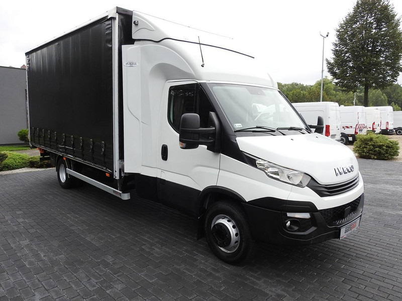 Iveco DAILY 70C18 PLANDEKA WINDA 12 PALET WEBASTO TEMPOMAT BLIŹNIACZE - Camión caja cerrada: foto 4 Iveco DAILY 70C18 PLANDEKA WINDA 12 PALET WEBASTO TEMPOMAT BLIŹNIACZE - Camión caja cerrada: foto 4