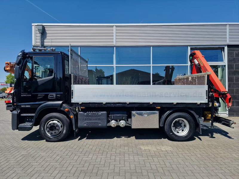 Iveco EuroCargo 120-280 - Flatbed truck + crane - Camión caja abierta, Camión grúa: foto 5 Iveco EuroCargo 120-280 - Flatbed truck + crane - Camión caja abierta, Camión grúa: foto 5