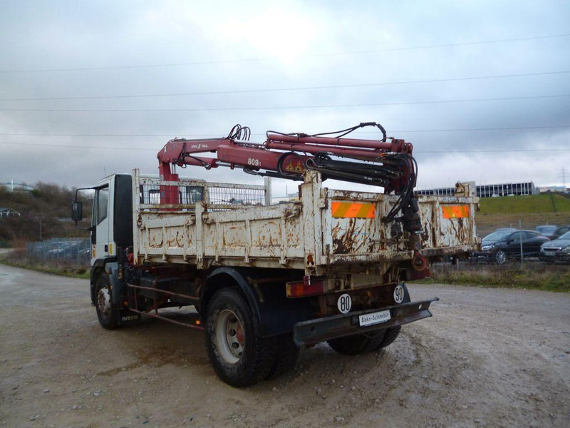 Iveco Eurocargo 180E24 - Camión volquete, Camión grúa: foto 4 Iveco Eurocargo 180E24 - Camión volquete, Camión grúa: foto 4