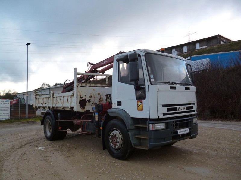 Iveco Eurocargo 180E24 - Camión volquete, Camión grúa: foto 2 Iveco Eurocargo 180E24 - Camión volquete, Camión grúa: foto 2