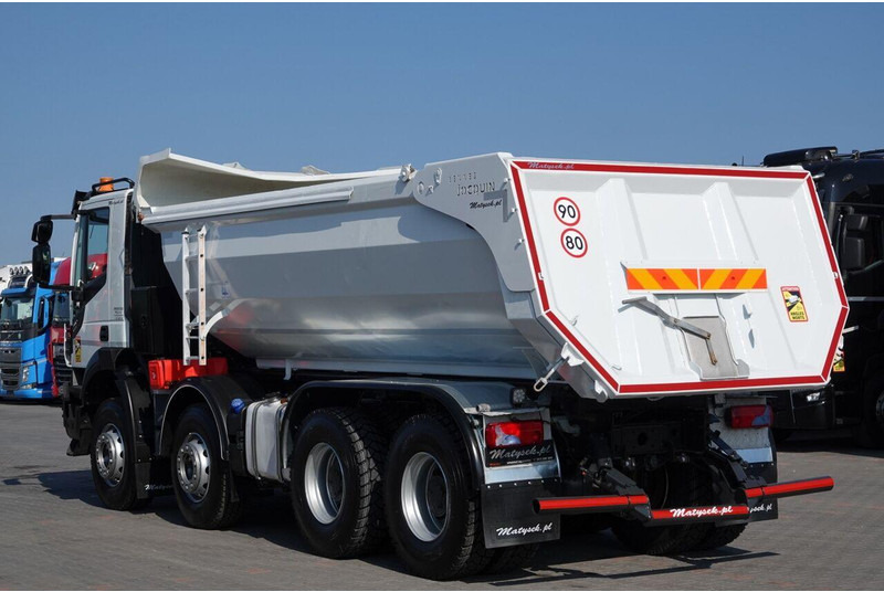 Camión volquete Iveco STRALIS X-WAY 480 / 8x4 / WYWROTKA TYLNOZSYP + HYDROKLAPA / OPON: foto 6