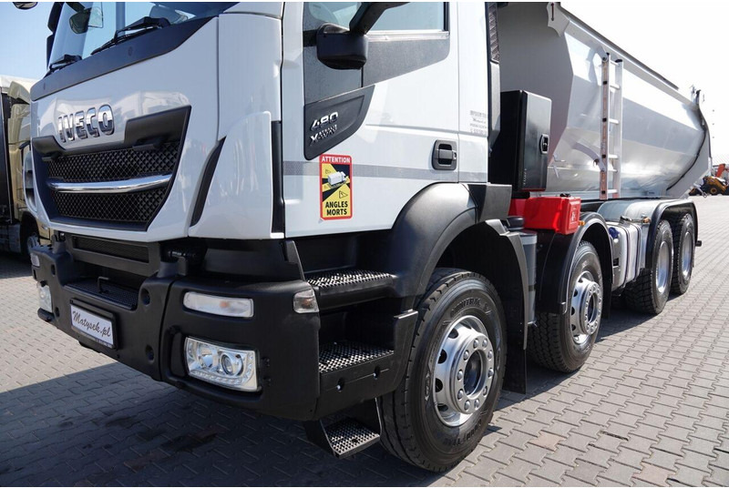 Camión volquete Iveco STRALIS X-WAY 480 / 8x4 / WYWROTKA TYLNOZSYP + HYDROKLAPA / OPON: foto 10