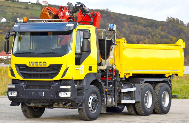 Iveco TRAKKER 360 * Kipper 4,90m* KRAN/FUNK*6x4 - Camión volquete, Camión grúa: foto 5 Iveco TRAKKER 360 * Kipper 4,90m* KRAN/FUNK*6x4 - Camión volquete, Camión grúa: foto 5